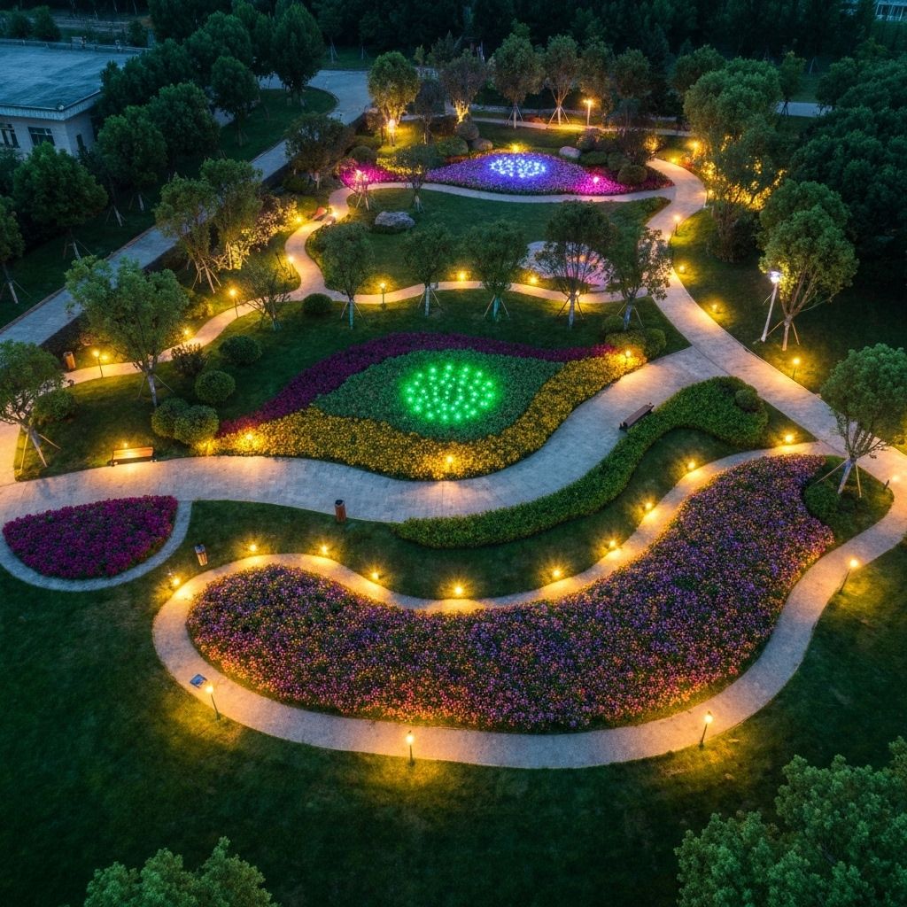 Outdoor Lighting Installation